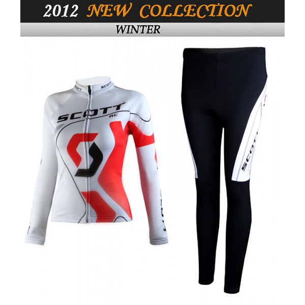 2012 Damen scott Cycling Fahrradbekleidung Radtrikot Satz Langarm und Lange Fahrradhose Radtrikot Kaufen 2012 Damen scott Cycling Fahrradbekleidung Radtrikot Satz Langarm und Lange Fahrradhose Radtrikot Kaufen
