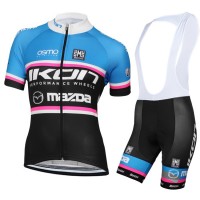 2015 Damen Ikon Mazda Damen Fahrradbekleidung Satz Fahrradtrikot Kurzarm Trikot und Kurz Trägerhose Radtrikot Kaufen