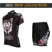 2012 Damen rock racing Radbekleidung Radtrikot Kurzarm und Fahrradhosen Kurz Radtrikot Kaufen