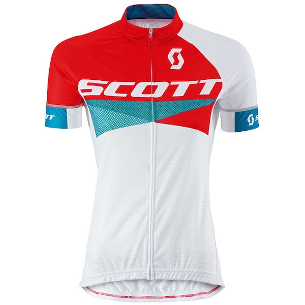 2015 Scott Rot-Weiß Damen Radtrikot Kurzarm Radtrikot Kaufen 2015 Scott Rot-Weiß Damen Radtrikot Kurzarm Radtrikot Kaufen