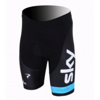 2013 Team Sky Kurz Radhose Schwarz Blau Radtrikot Kaufen