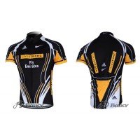 2012 Livestrong Fly Emirates Radtrikot KurzarmSchwarz Gelb Radtrikot Kaufen