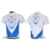 2012 Pearl Izumi Radtrikot Kurzarm Weiß Blau Radtrikot Kaufen