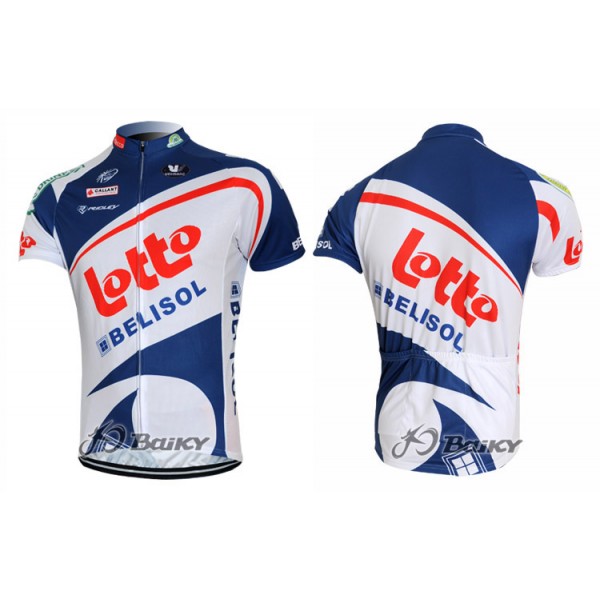 2012 Lotto Belisol Radtrikot KurzarmWeiß Blau Radtrikot Kaufen 2012 Lotto Belisol Radtrikot KurzarmWeiß Blau Radtrikot Kaufen