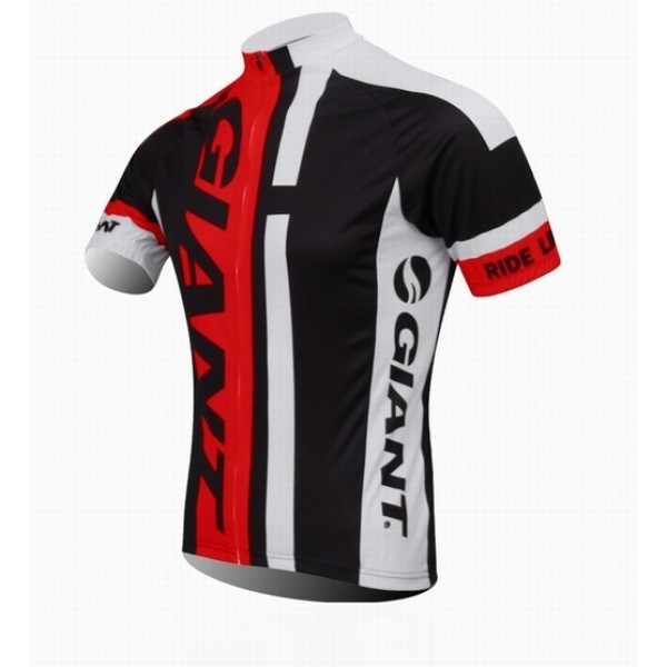 2014 Giant Radtrikot Kurzarm Schwarz Rot Radtrikot Kaufen