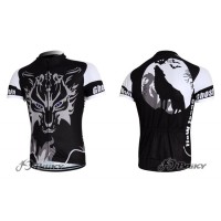 2012 Ghost Wolf Radtrikot Kurzarm Schwarz Radtrikot Kaufen