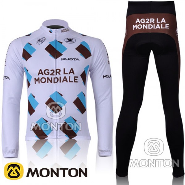 Ag2r La Mondiale Fahrradtrikot Langarm Lang Radhose knicker Kits Radtrikot Kaufen