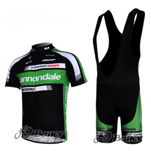Cannondale Pro Team Radtrikot Kurzarm Kurz Trägerhose Kits Grün Schwarz Radtrikot Kaufen