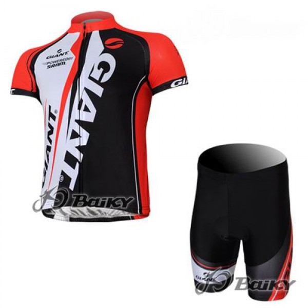 Giant Sram Pro Team Radtrikot Kurzarm Kurz Radhose Kits Rot Weiß Schwarz Radtrikot Kaufen
