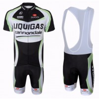 2012 Liquigas Cannondale Pro Team Fahrradbekleidung Satz Fahrradtrikot Kurzarm Trikot und Kurz Trägerhose Schwarz Radtrikot Kaufen