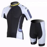 2013 Northwave Radtrikot Kurzarm und Kurz Radhose Kits Schwarz Weiß Radtrikot Kaufen