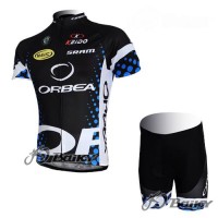 Orbea Pro Team Radbekleidung Radtrikot Kurzarm und Fahrradhosen Kurz 1Blau Radtrikot Kaufen