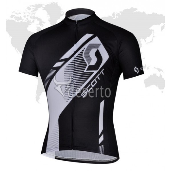 Scott Racing Radtrikot Kurzarm Schwarz 2013 Radtrikot Kaufen