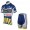 2013 Vacansoleil-DCM Pro Team Radtrikot Kurzarm und Kurz Radhose Kits Blau Radtrikot Kaufen