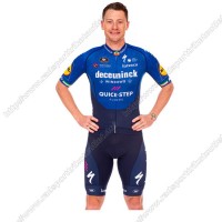 Profiteams Deceuninck quick step Irish 2021 Fahrradbekleidung Satz Radtrikot Kurzarm+Radho Radtrikot Kaufen