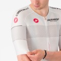 Herren Weißes Trikot Giro d'Italia 2024 Race Radtrikot Kaufen