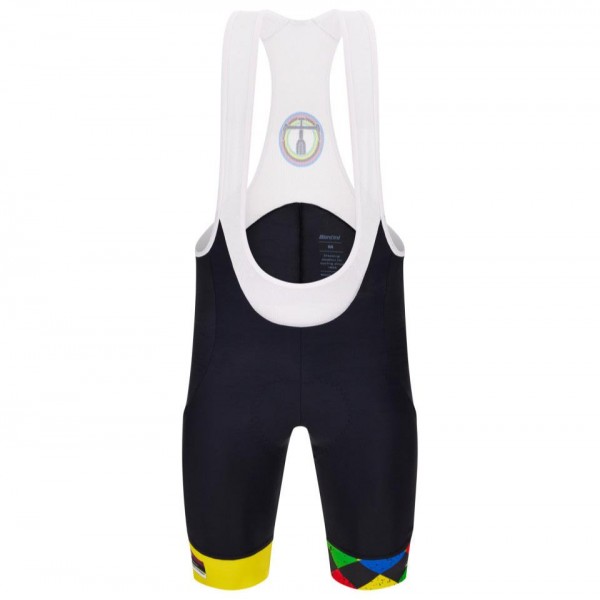 Herren Santini UCI Gravel UCI World Championship Flanders tragerhose 2024 Radtrikot Kaufen