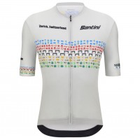 Herren Zurich 2024 Santini UCI Masters Weltmeister trikot-Grau Radtrikot Kaufen