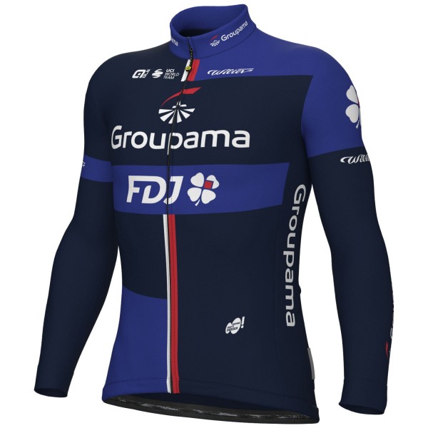 Herren Ale Groupama FDJ 2024 langarmtrikot trikot Radtrikot Kaufen