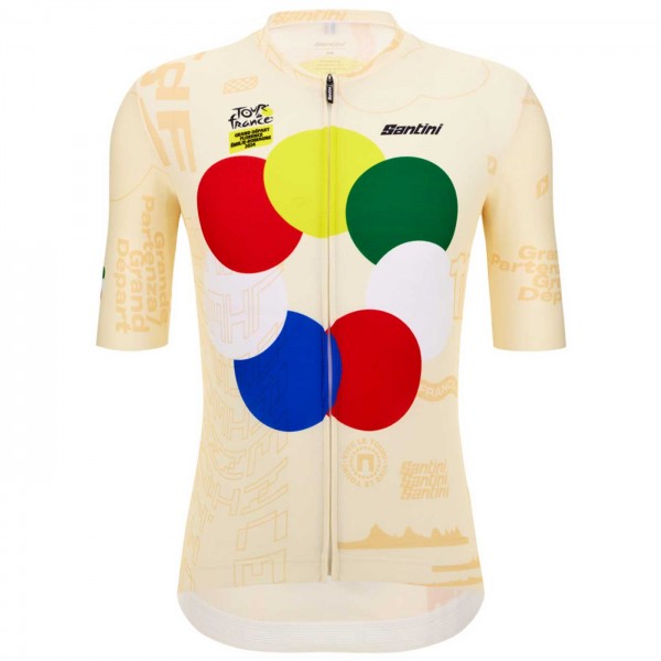 Herren Santini Tour de France 2024 trikot-Grand Départ Radtrikot Kaufen