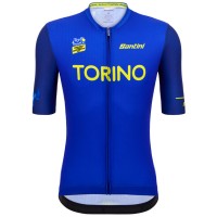 Herren Jersey Santini Tour de France 2024-Turin Radtrikot Kaufen
