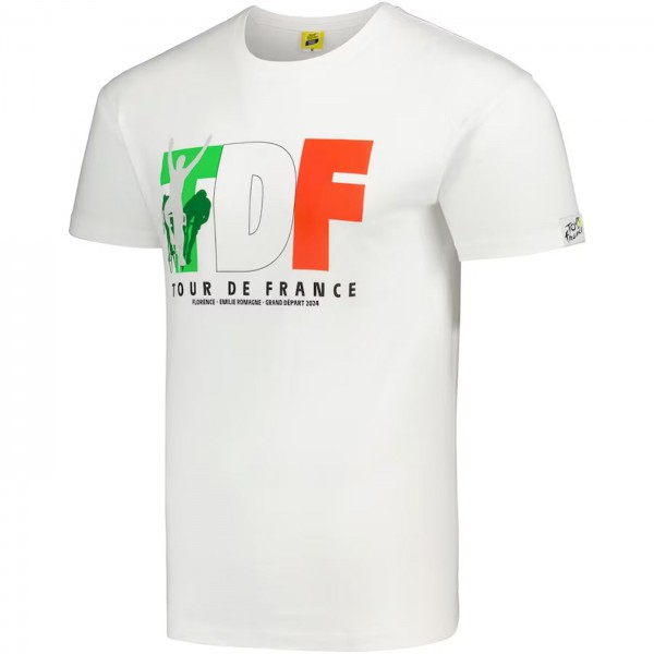 Herren T-Shirt Tour de France 2024-Italy Grand Depart Radtrikot Kaufen Herren T-Shirt Tour de France 2024-Italy Grand Depart Radtrikot Kaufen