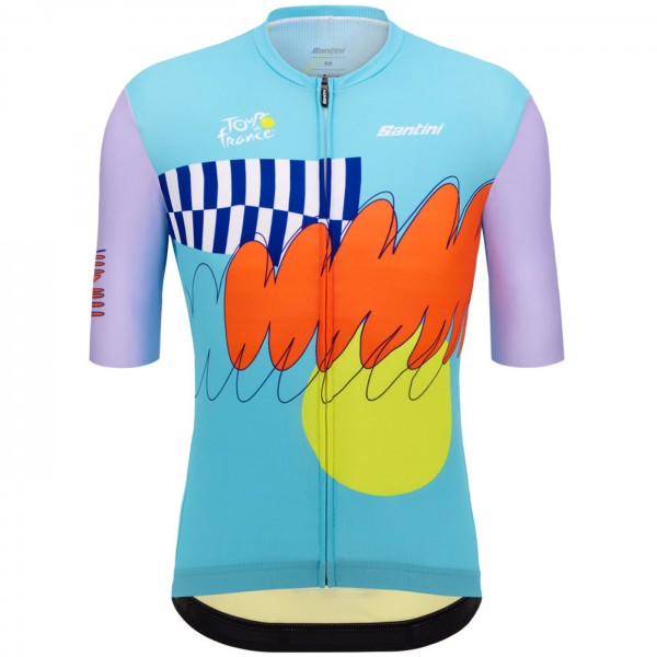 Herren Santini Tour de France 2024 trikot-Nizza Radtrikot Kaufen Herren Santini Tour de France 2024 trikot-Nizza Radtrikot Kaufen