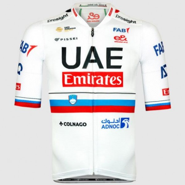Herren Pissei Team UAE 2024 Magistrale Trikot-Slowenischer Meister Radtrikot Kaufen Herren Pissei Team UAE 2024 Magistrale Trikot-Slowenischer Meister Radtrikot Kaufen