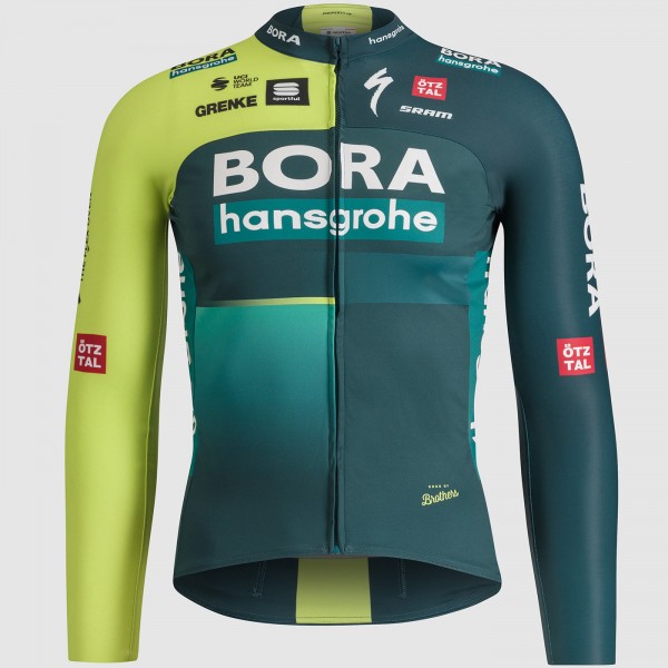 Herren Sportful Bora Hansgrohe 2024 Thermal langarm trikot Radtrikot Kaufen