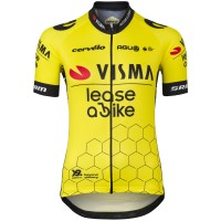 Damen Frauentrikot Agu Team Visma Lease a bike 2024 Radtrikot Kaufen