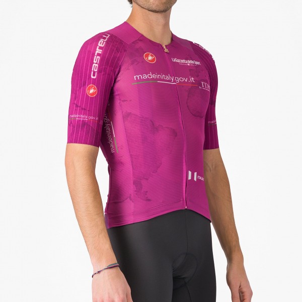 Herren Ciclamino Trikot Giro d'Italia 2025 Race 8S Radtrikot Kaufen