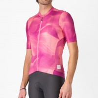 Herren Trikot Giro d'Italia 2025 Espresso-Rosa Radtrikot Kaufen