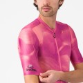 Herren Trikot Giro d'Italia 2025 Espresso-Rosa Radtrikot Kaufen