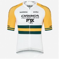 Herren Hiru Orbea Factory Team 2025 Core Trikot-Australischer Meister Radtrikot Kaufen