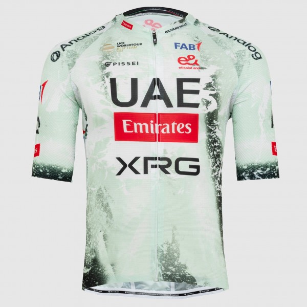 Herren UAE Team Emirates 2025 Pissei Magistrale Ultra trikot-Tour de France Radtrikot Kaufen