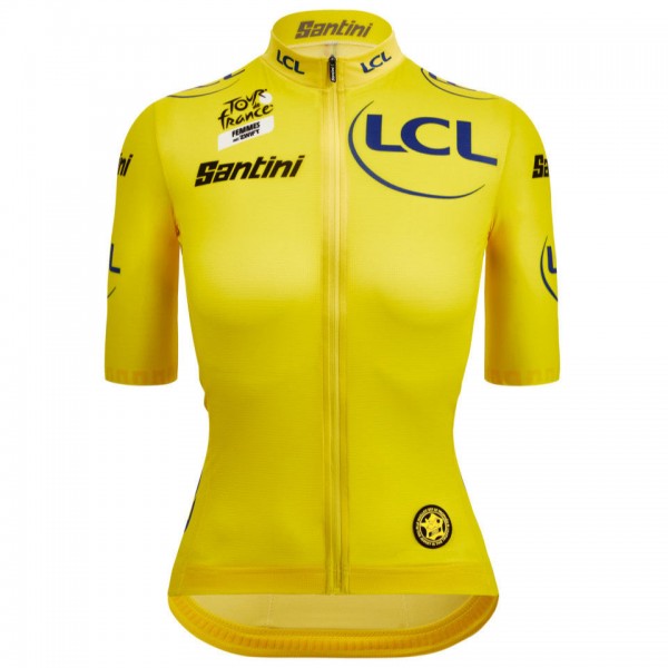 Damen Gelbes Trikot frau Tour de France 2025 Fan Line Radtrikot Kaufen