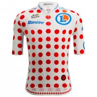 Herren Trikot Santini Punkte Tour de France 2025 Offiziell Radtrikot Kaufen