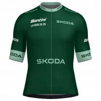 Herren Santini Vuelta Espana 2025 grun trikot Radtrikot Kaufen