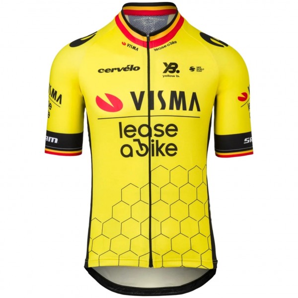 Herren Team Visma Lease a bike 2025 trikot-Wout Van Aert Radtrikot Kaufen
