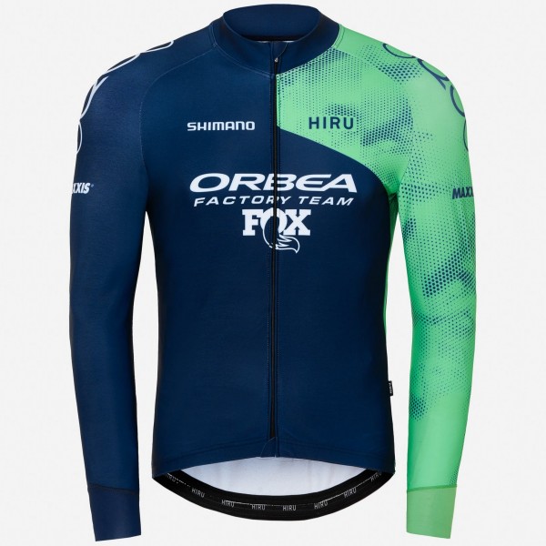 Herren Hiru Orbea Factory Team 2025 Core langarm trikot Radtrikot Kaufen Herren Hiru Orbea Factory Team 2025 Core langarm trikot Radtrikot Kaufen