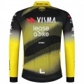 Herren Team Visma Lease a bike 2025 The Swarm langarm trikot-Tdf Radtrikot Kaufen