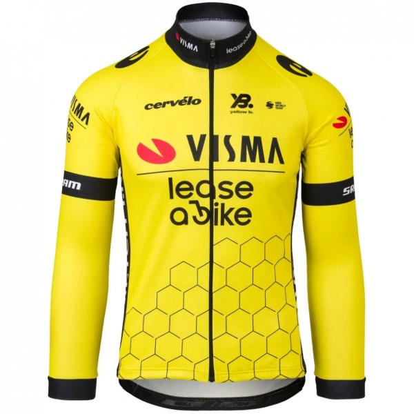 Damen Team Visma Lease a bike 2025 frau langarm trikot Radtrikot Kaufen