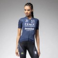 Damen Ale Fenix Deuceninck 2025 PR-S 2.0 frau trikot-Blau Radtrikot Kaufen