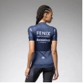 Damen Ale Fenix Deuceninck 2025 PR-S 2.0 frau trikot-Blau Radtrikot Kaufen
