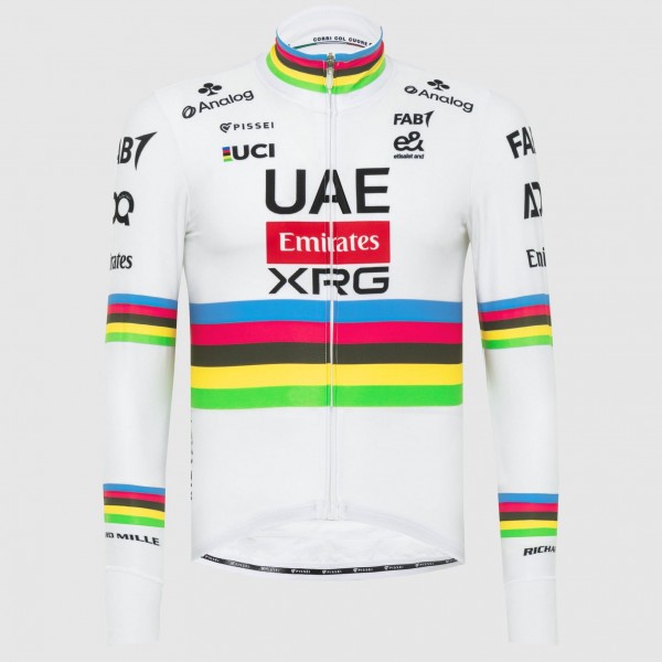Herren UAE Team Emirates 2025 Pissei langarmtrikot-Tadej Pogacar Radtrikot Kaufen Herren UAE Team Emirates 2025 Pissei langarmtrikot-Tadej Pogacar Radtrikot Kaufen
