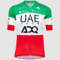 Damen Pissei UAE Team ADQ 2025 frau trikot-Italienischer meister Radtrikot Kaufen