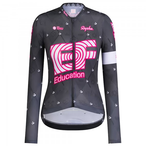 Damen Rapha EF Education EasyPost langarm frau trikot 2025 Radtrikot Kaufen