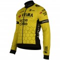 Herren Team Visma Lease a bike 2025 Premiun Polartec jacke Radtrikot Kaufen