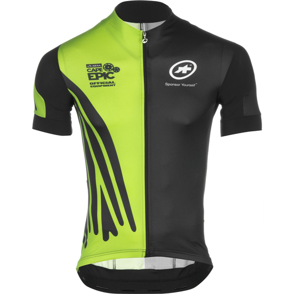 2016 Assos Grün Schwarz Radtrikot Kurzarm Radtrikot Kaufen