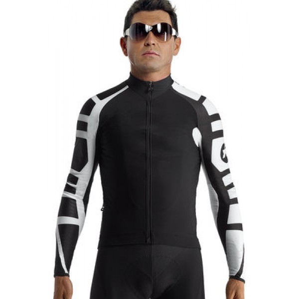 2016 Assos Fahrradtrikot Langarm Schwarz Radtrikot Kaufen